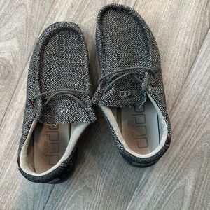 Hey Dude Gray Slip-On Loafers Comfortable Casual Wear